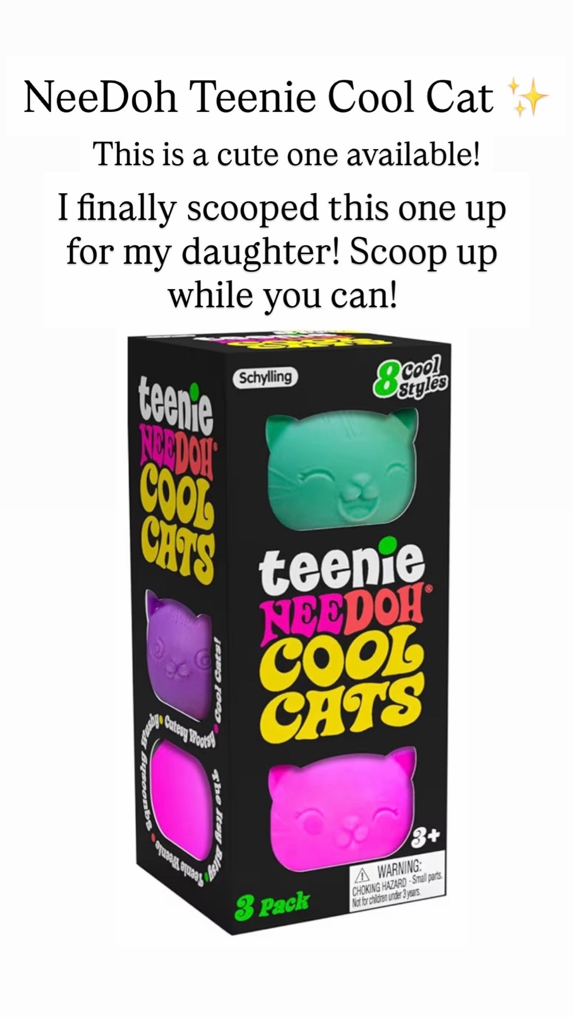 NeeDoh Teenie Cool Cat

#LTKKids