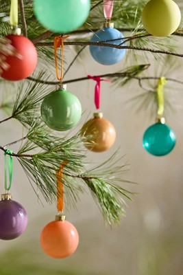 Good Cheer Bauble Midi Ornaments, Set of 25 | Terrain