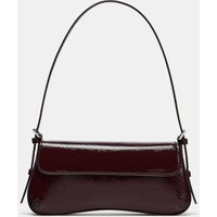 Zara - Flap Shoulder Bag - Women - Burgundy Red - Women | Zara US