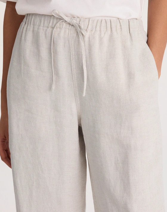 Pull-On Pants in 100% Linen | Madewell