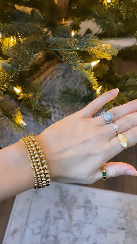 Holiday gift ideas for girlfriends, moms, sisters! Bracelets, necklaces, rings and earrings - use code 50bess for 50% off 

#LTKHoliday #LTKVideo #LTKGiftGuide