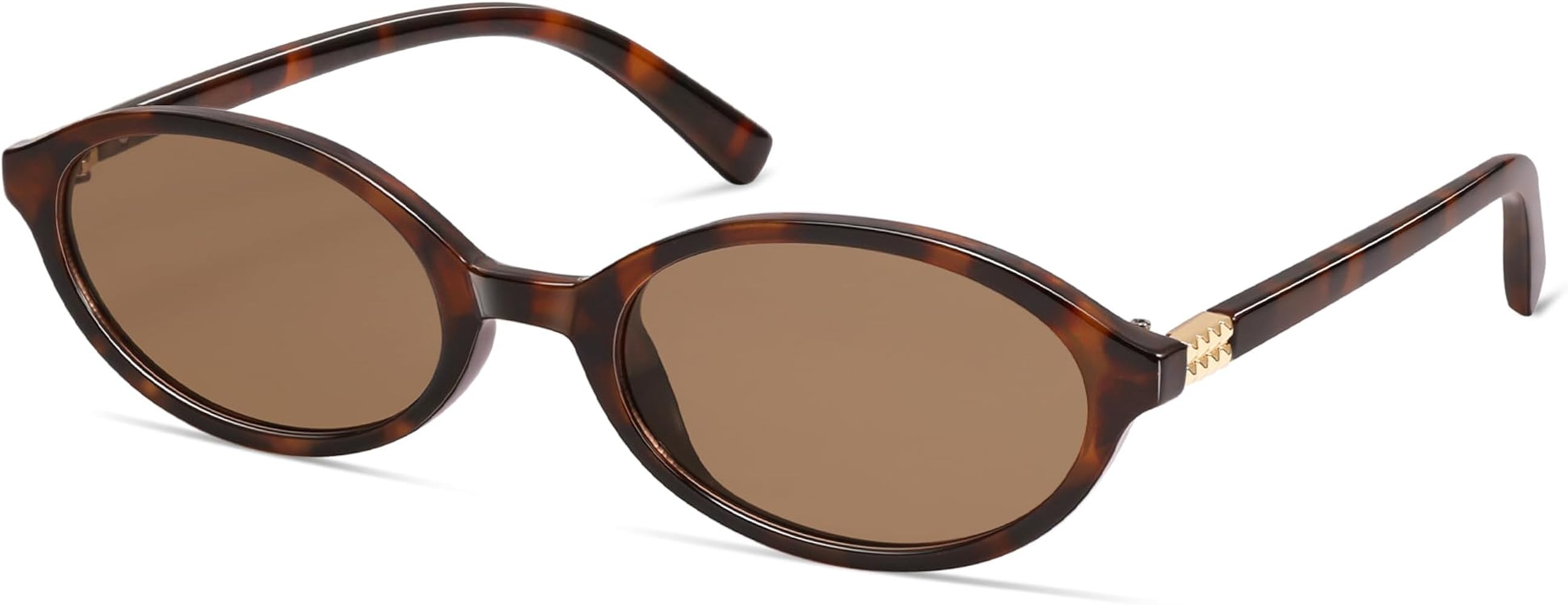 Retro Oval Sunglasses for Women Men Small 90s Trendy Vintage Fashion Trendy Funny Sun Glasses 202... | Amazon (US)