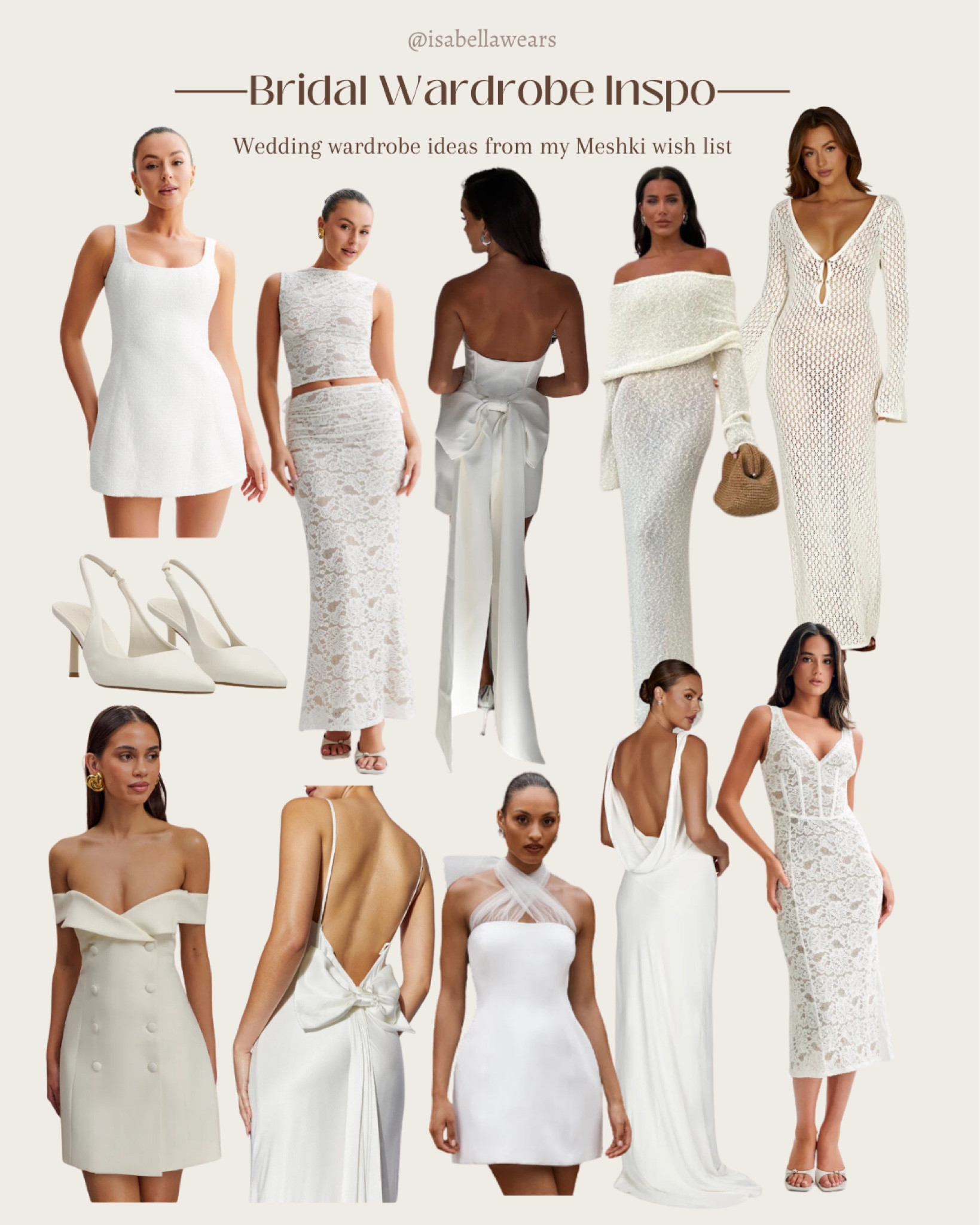 Some bridal wardrobe favourites I’ve had my eye on! 🤍

#LTKwedding #LTKspring #LTKaustralia