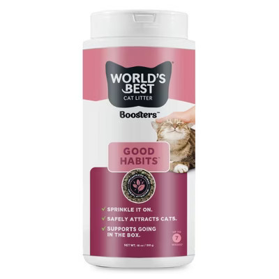 World's Best Good Habits Booters Cat Litter Additives - 18oz | Target