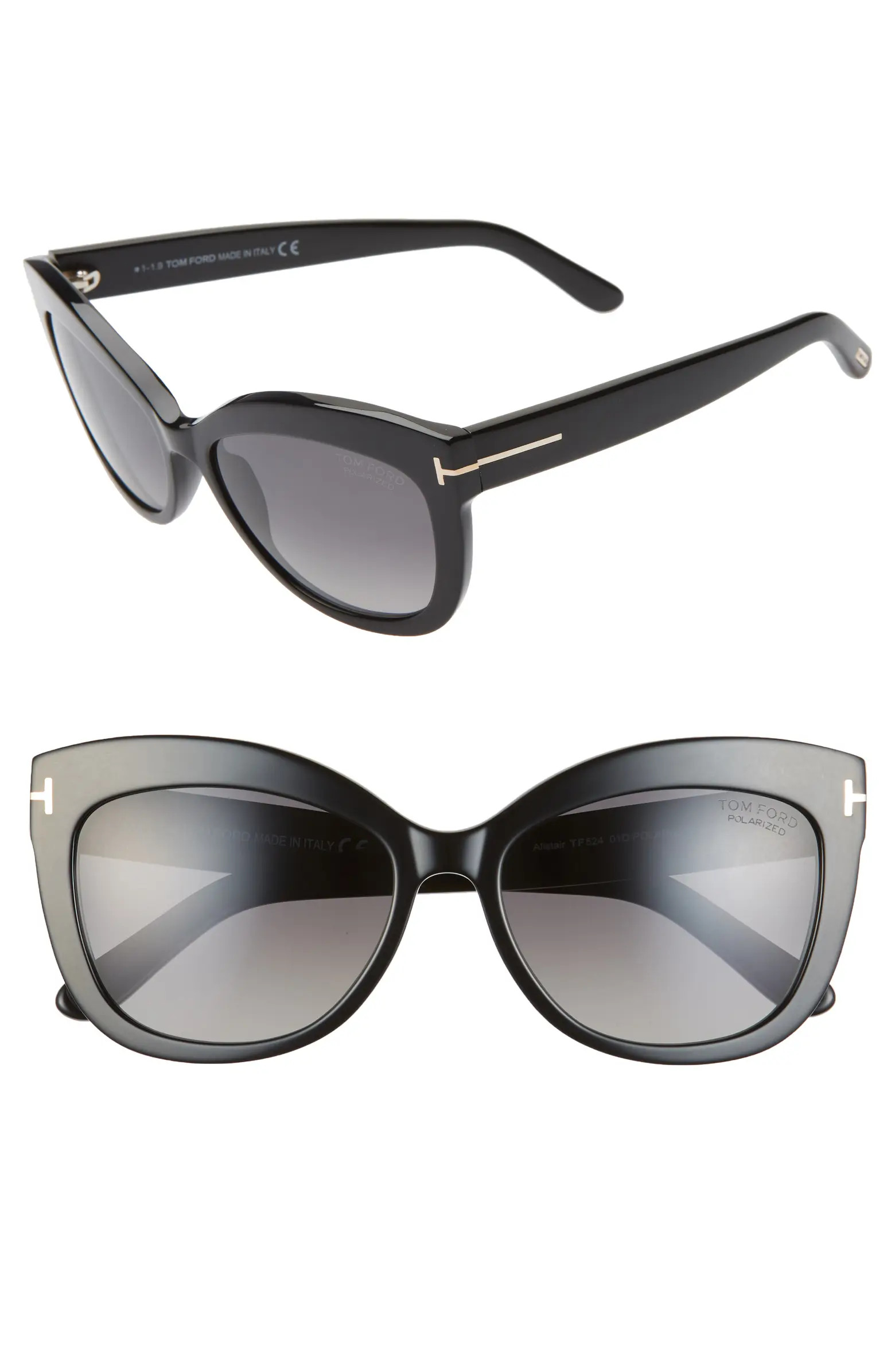 Alistair 56mm Polarized Cat Eye Sunglasses | Nordstrom Rack