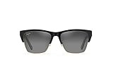 Maui Jim Perico w/ Patented PolarizedPlus2 Lenses Polarized Square Sunglasses, Black Gloss With Gold | Amazon (US)