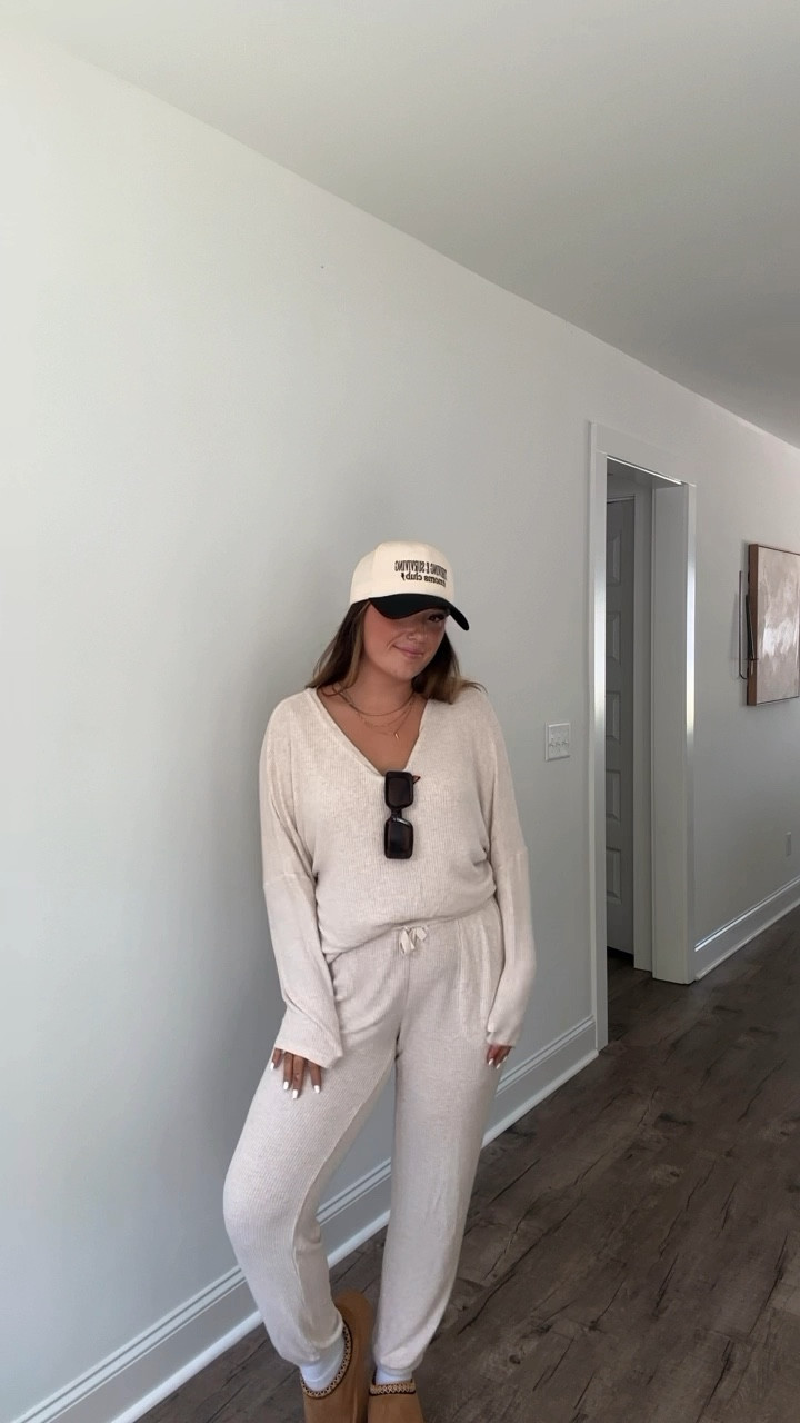 The coziest matching set for falllllll 🍂 

#LTKFindsUnder50