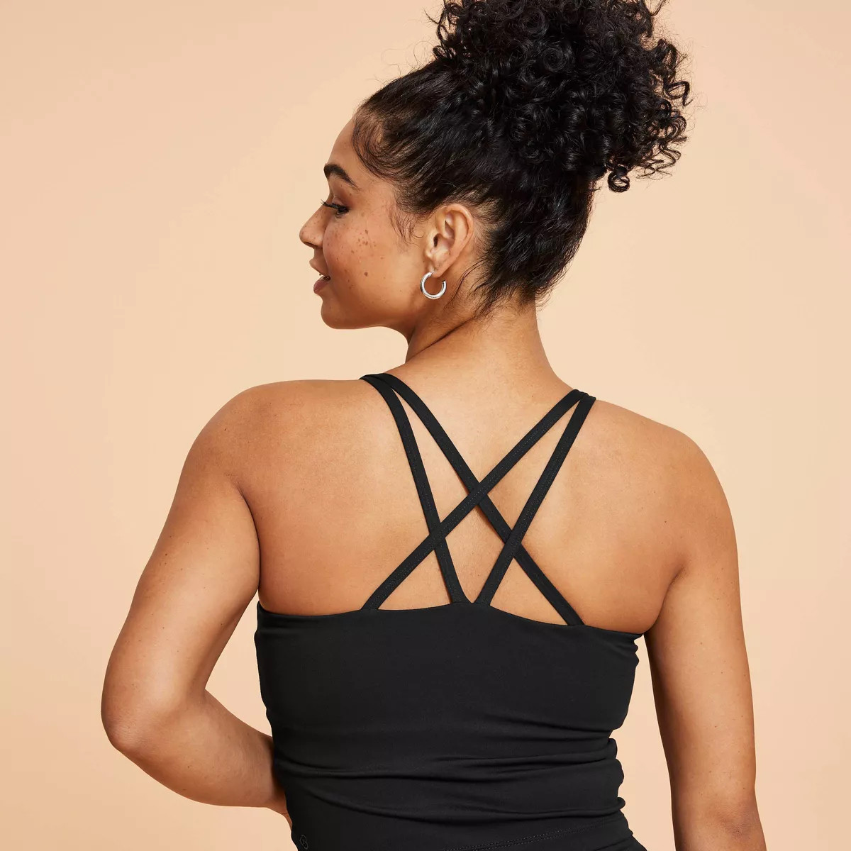 Blogilates Women's Strappy Cropped Tank Top | Target