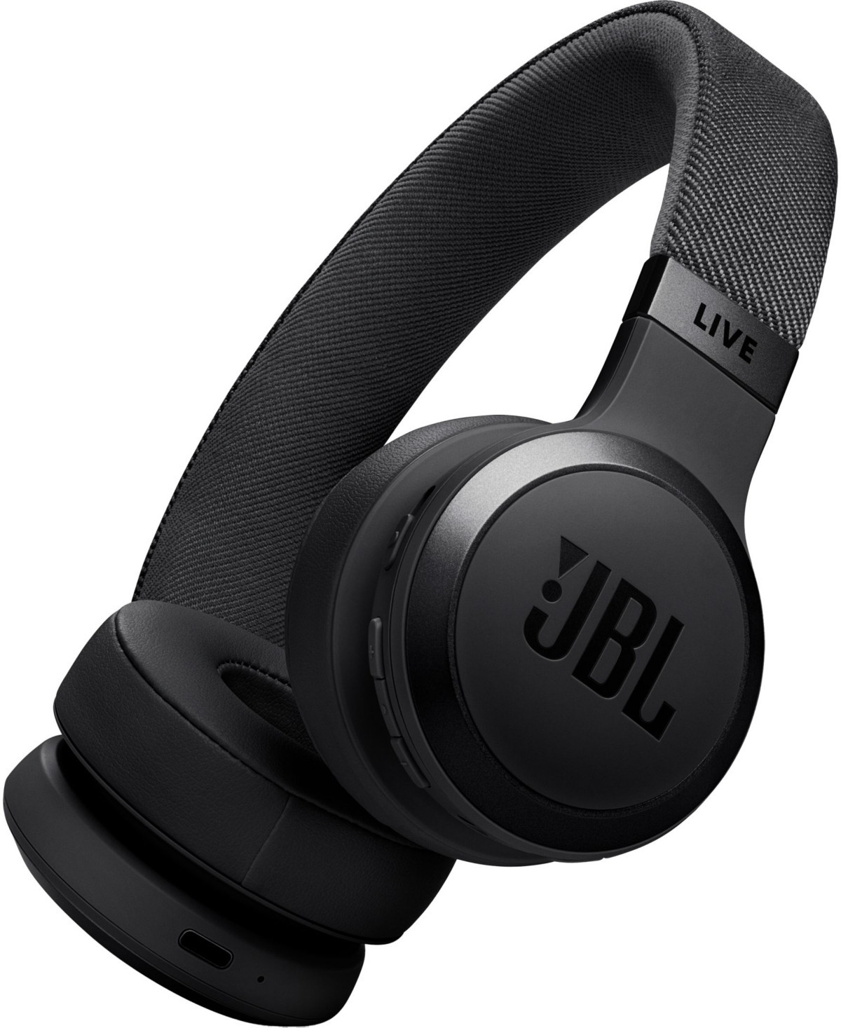 Jbl Live 670NC Bluetooth On Ear Headphones - Black | Macy's