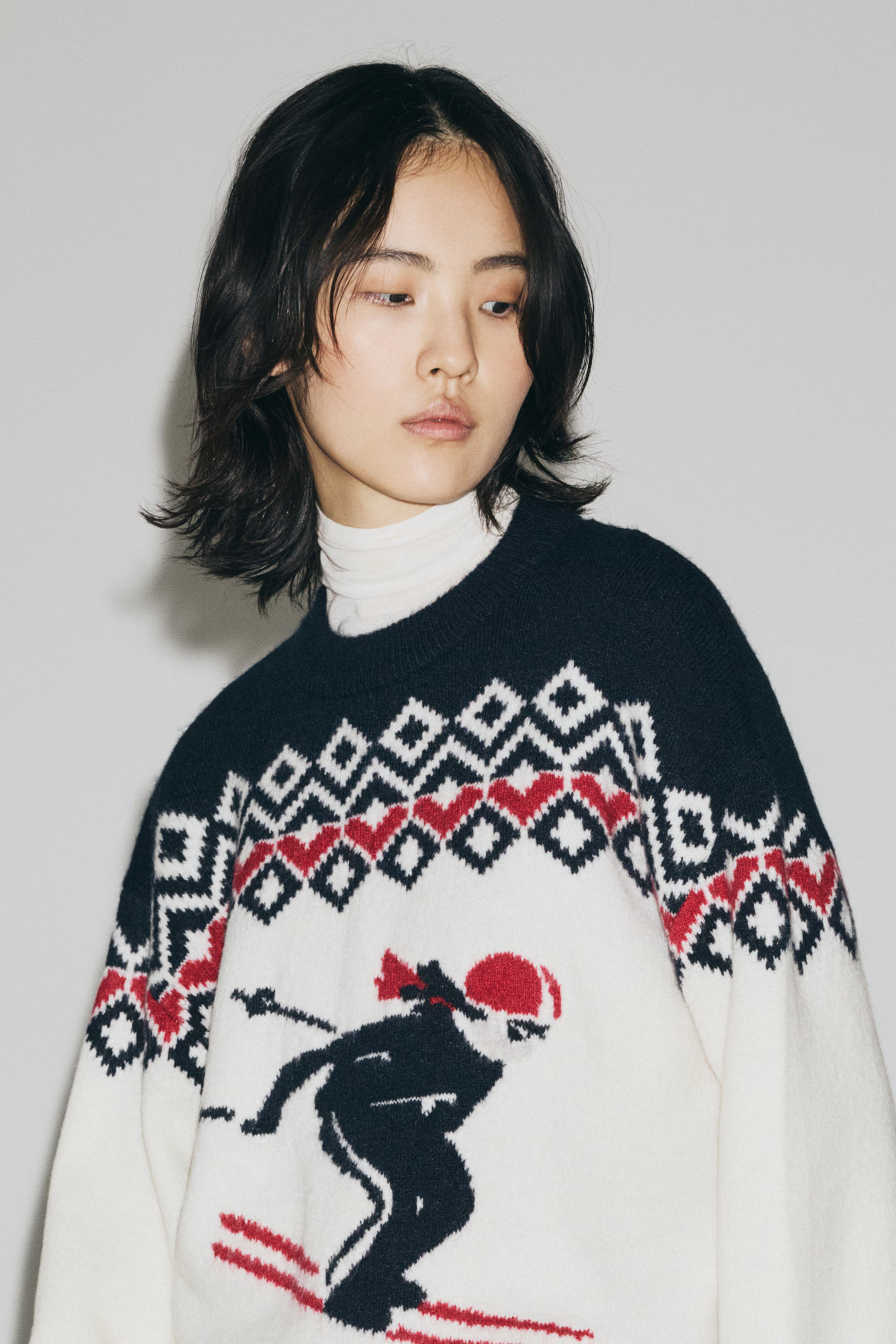 Jacquard-knit jumper | H&M (UK, MY, IN, SG, PH, TW, HK)