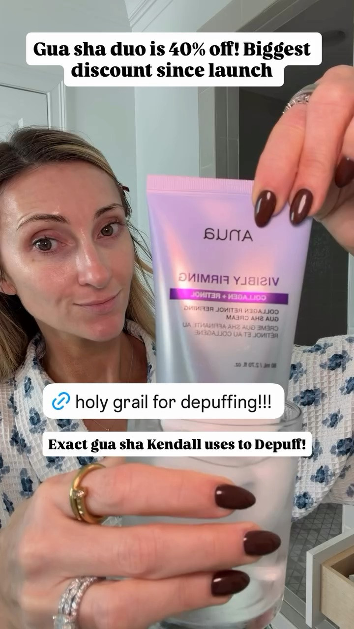 Gua sha duo is 40% off! Biggest discount since launch  Exact gua sha Kendall uses to Depuff!