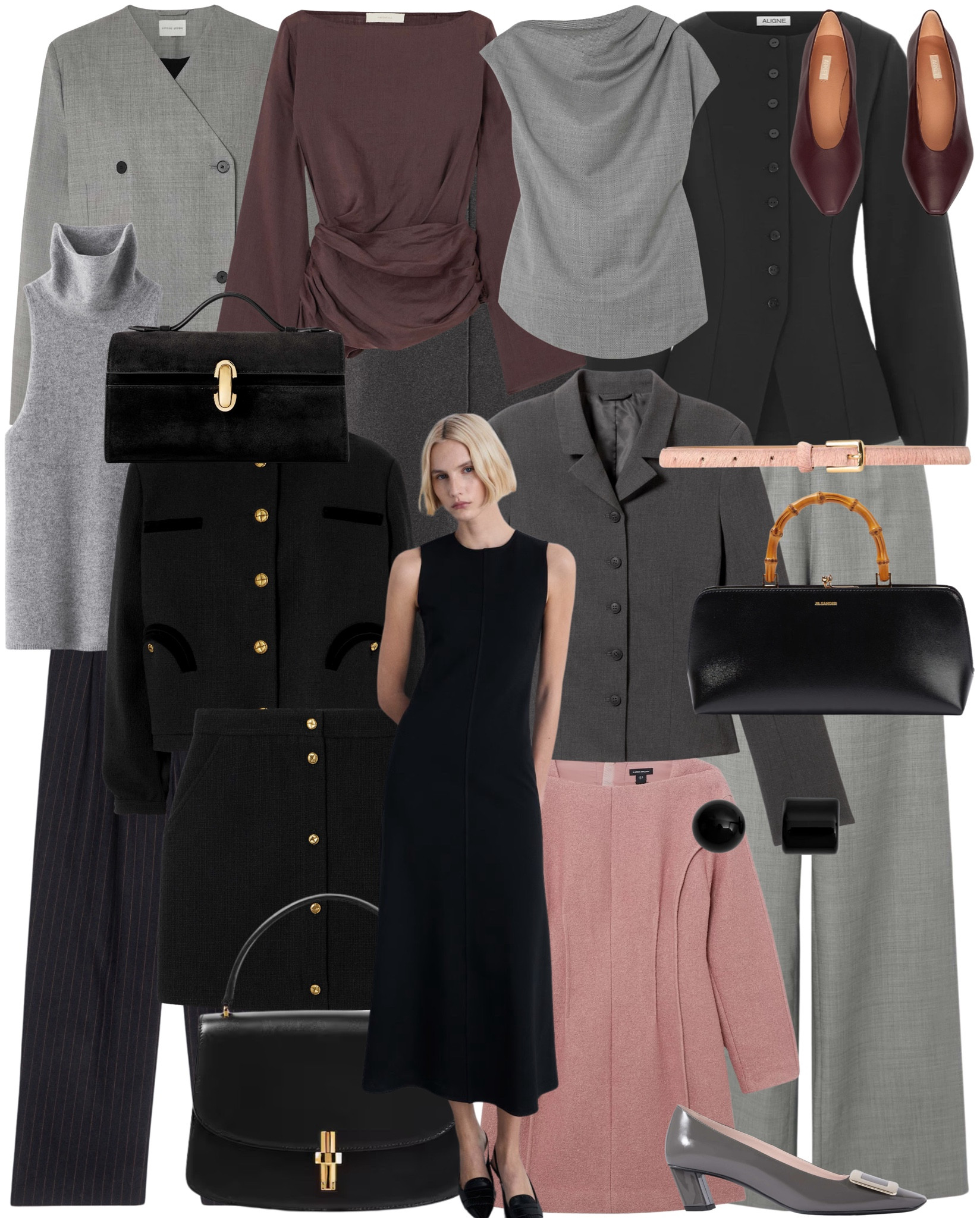 The Lady Like Edit 

Workwear | suit | blazer | skirt | heels | top | heels | purse | bag | citybreak | winter | London | set | February | woman’s | COS | NAP | selfridges | Mango | Arket 

#LTKwinter #LTKmodest #LTKworkwear