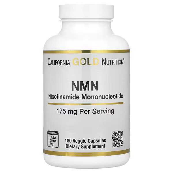 California Gold Nutrition, NMN Supplement, 175 mg , 180 Capsules | iHerb | iHerb