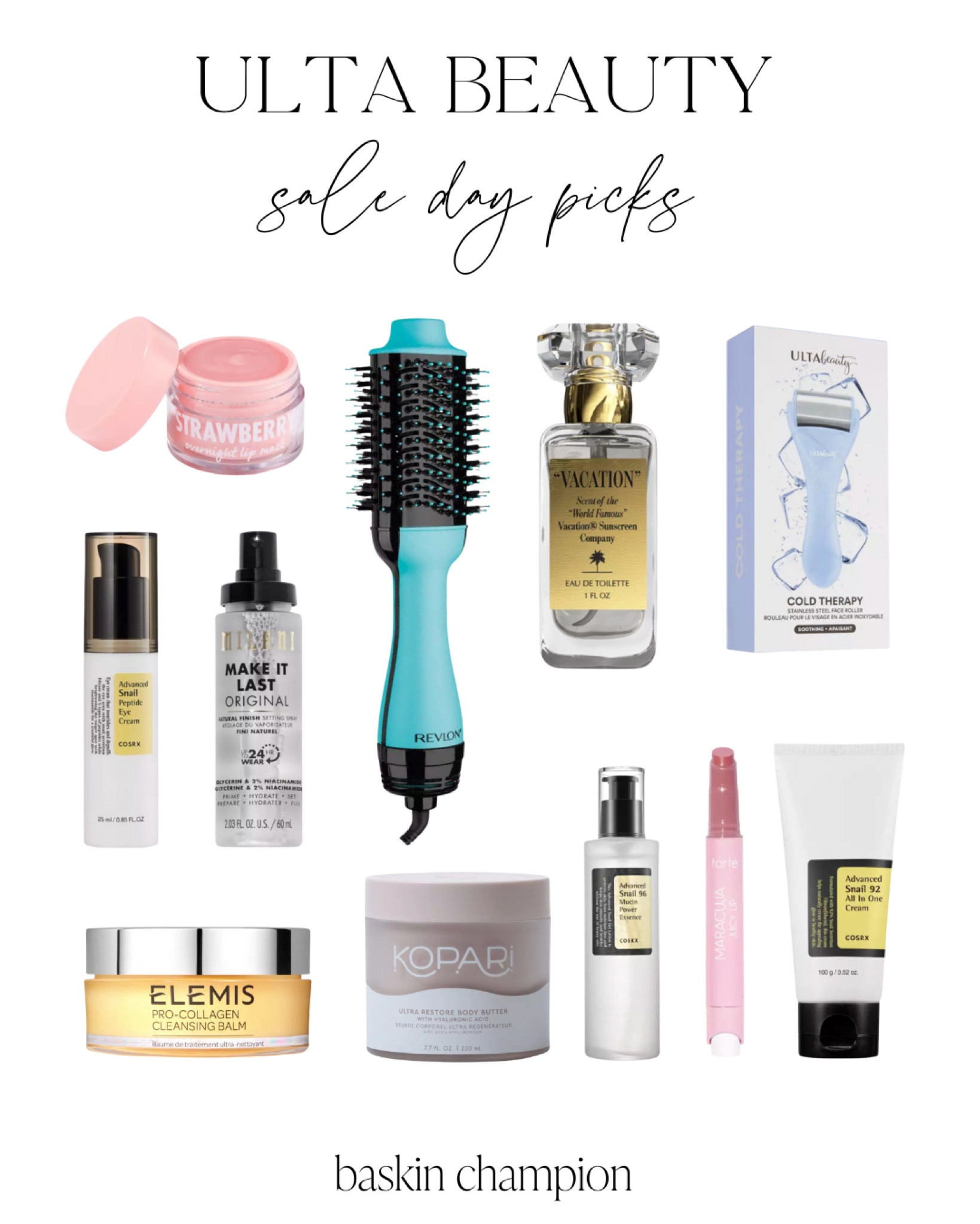 My top picks for Ulta’s Black Friday sale! Save up to 50% off on my favs

#LTKsalealert #LTKCyberWeek #LTKHoliday
