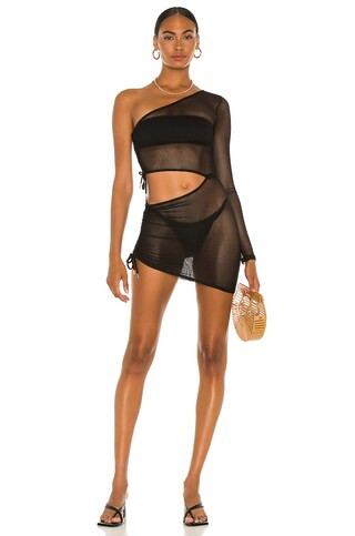 x REVOLVE Esme Mini Dress in Black | Revolve Clothing (Global)