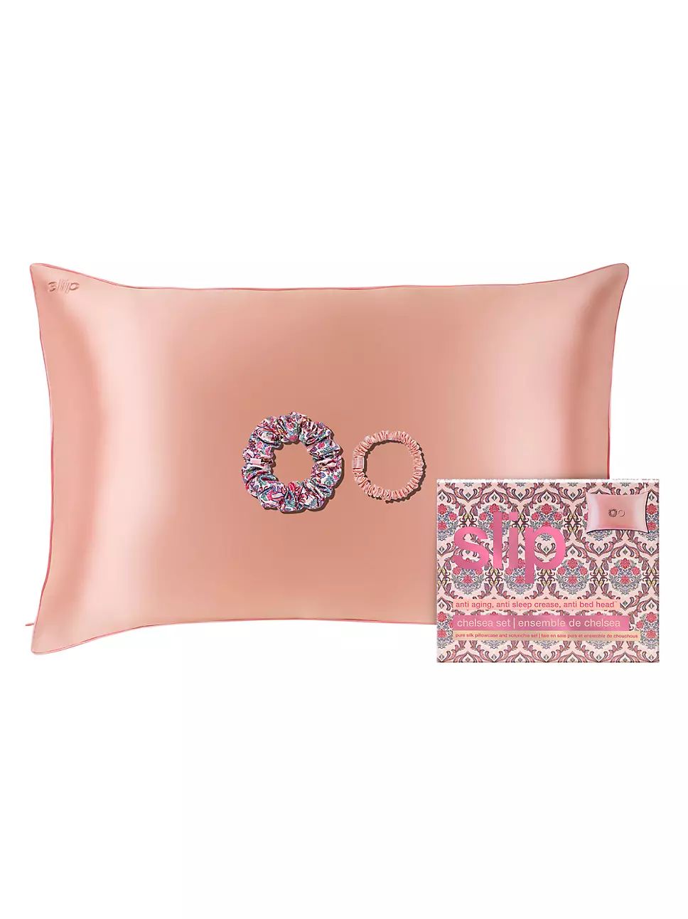 slip 3-Piece Silk Queen Pillowcase &amp; Scrunchie Gift Set | Saks Fifth Avenue