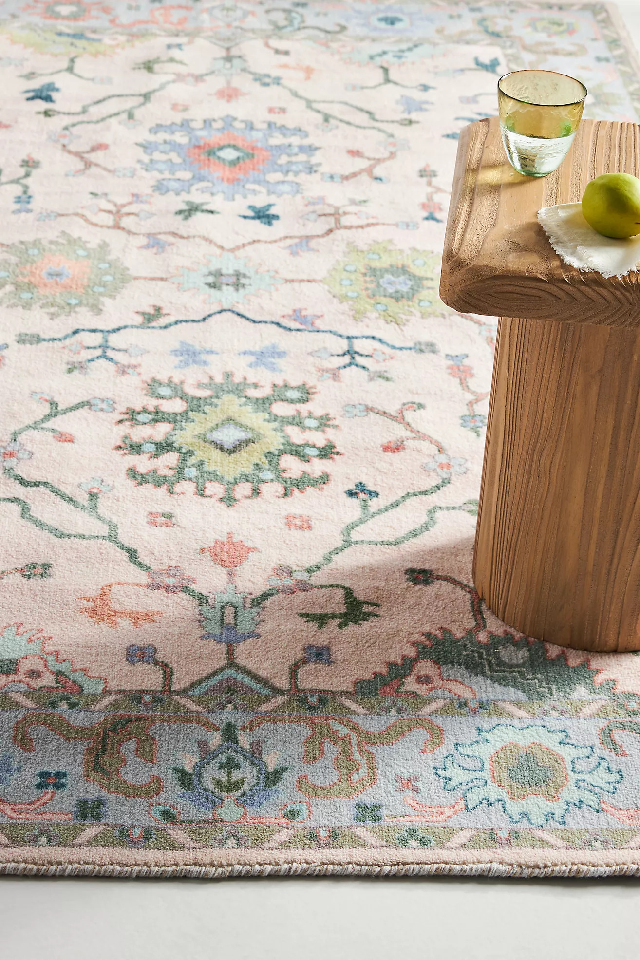 Madeira Printed Persian-Inspired Rug | Anthropologie (US)