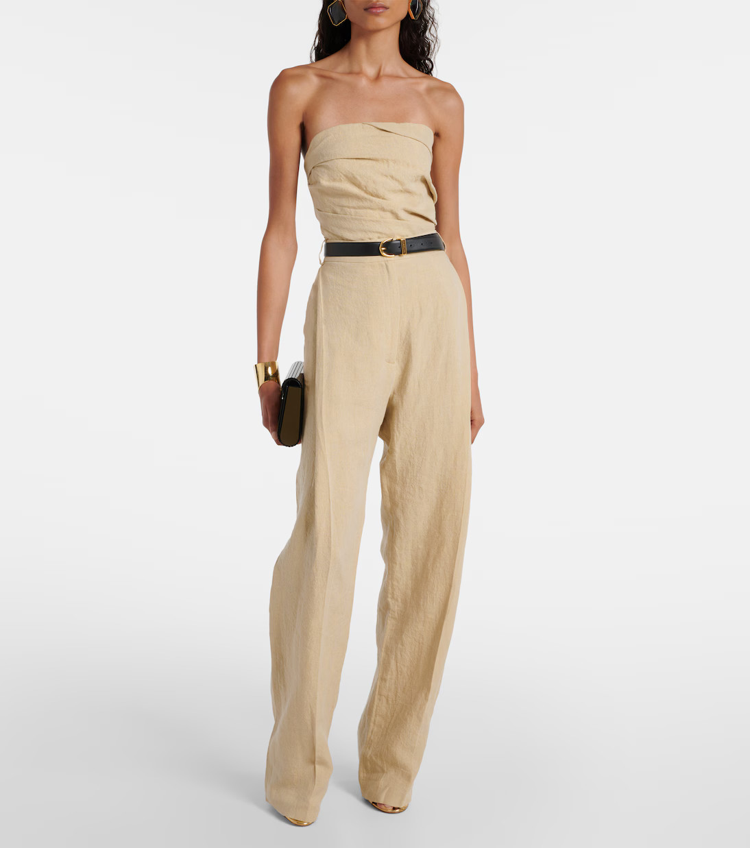 Izel strapless linen top | Mytheresa (US/CA)