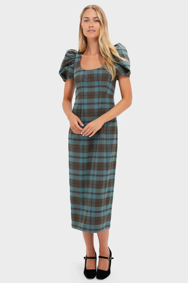 Isle of Skye Plaid Alexandra Dress | Tuckernuck (US)