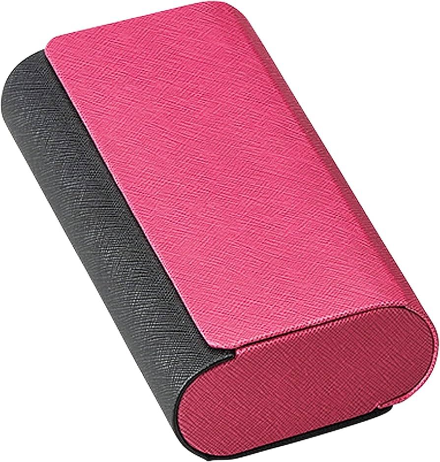 Double Glasses Case Aluminum Hard Shell Red For Men, Women | For Reading glasses and sunglasses e... | Amazon (US)