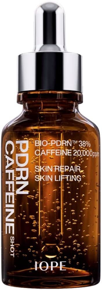 IOPE BIO-PDRN Caffeine Shot Face Serum - Plant Based Antiaging Serum, Structural Lifting Visibly ... | Amazon (US)
