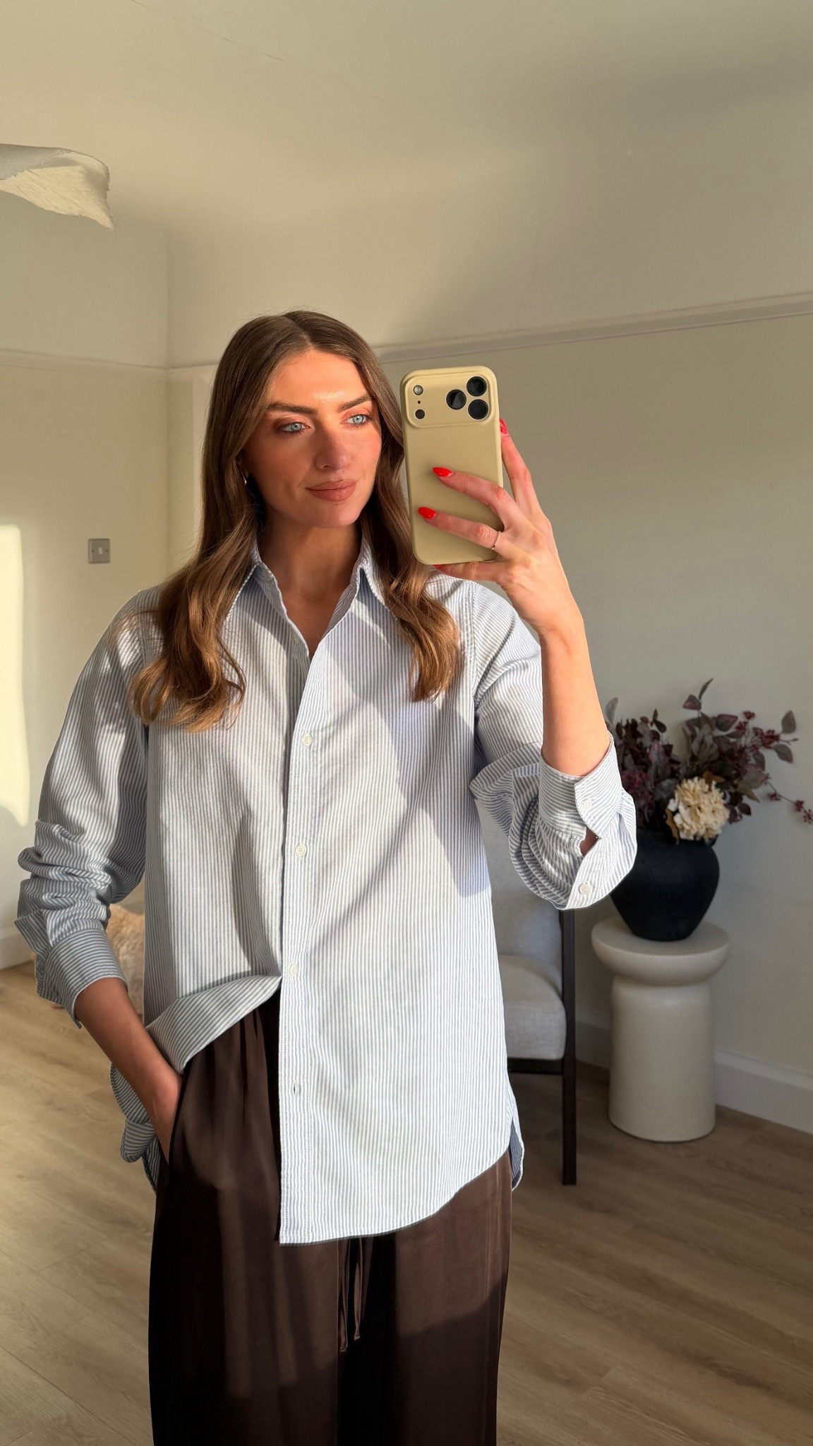 Saturday night - dressed down slightly for dinner, wanted to be smart but comfy
Wearing a size 8 


ad. @tommy 