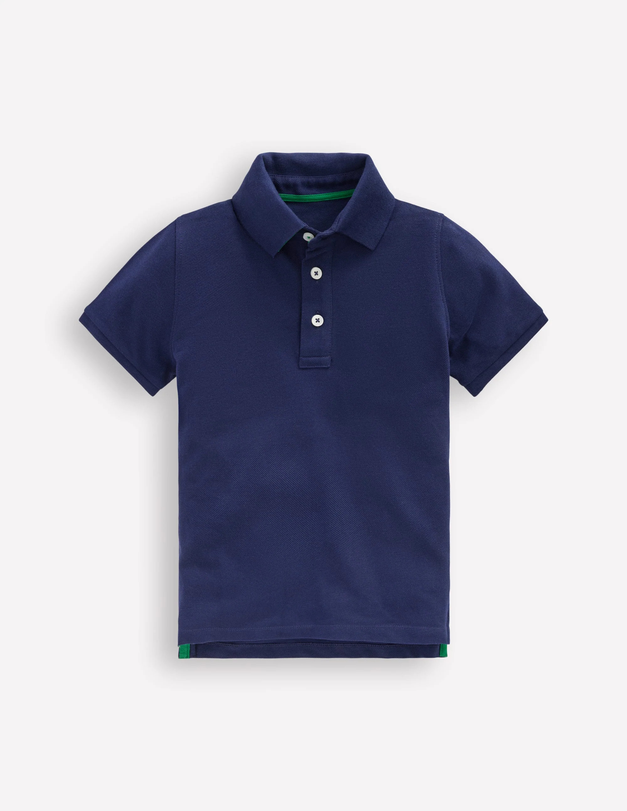 Piqué Polo Shirt-College Navy | Boden (US)