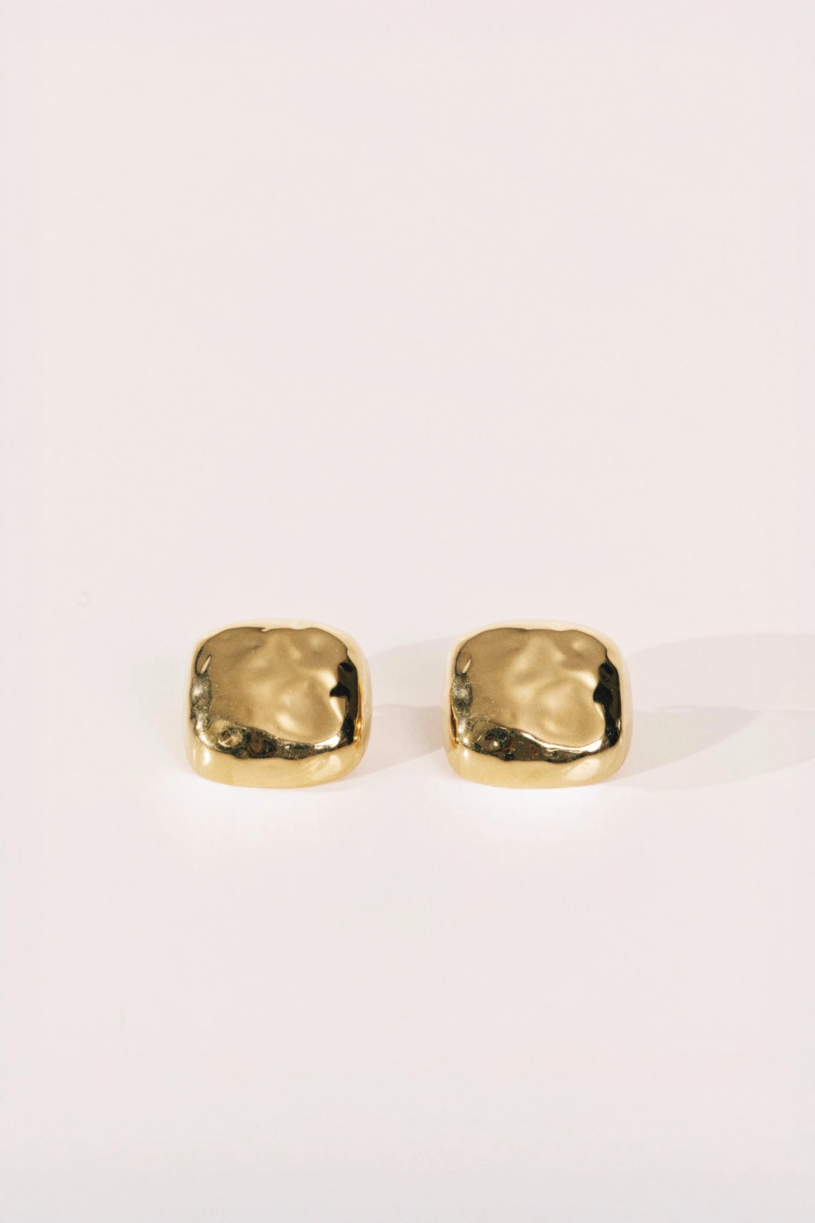 Tetra Gold Earrings Small | Déhanche