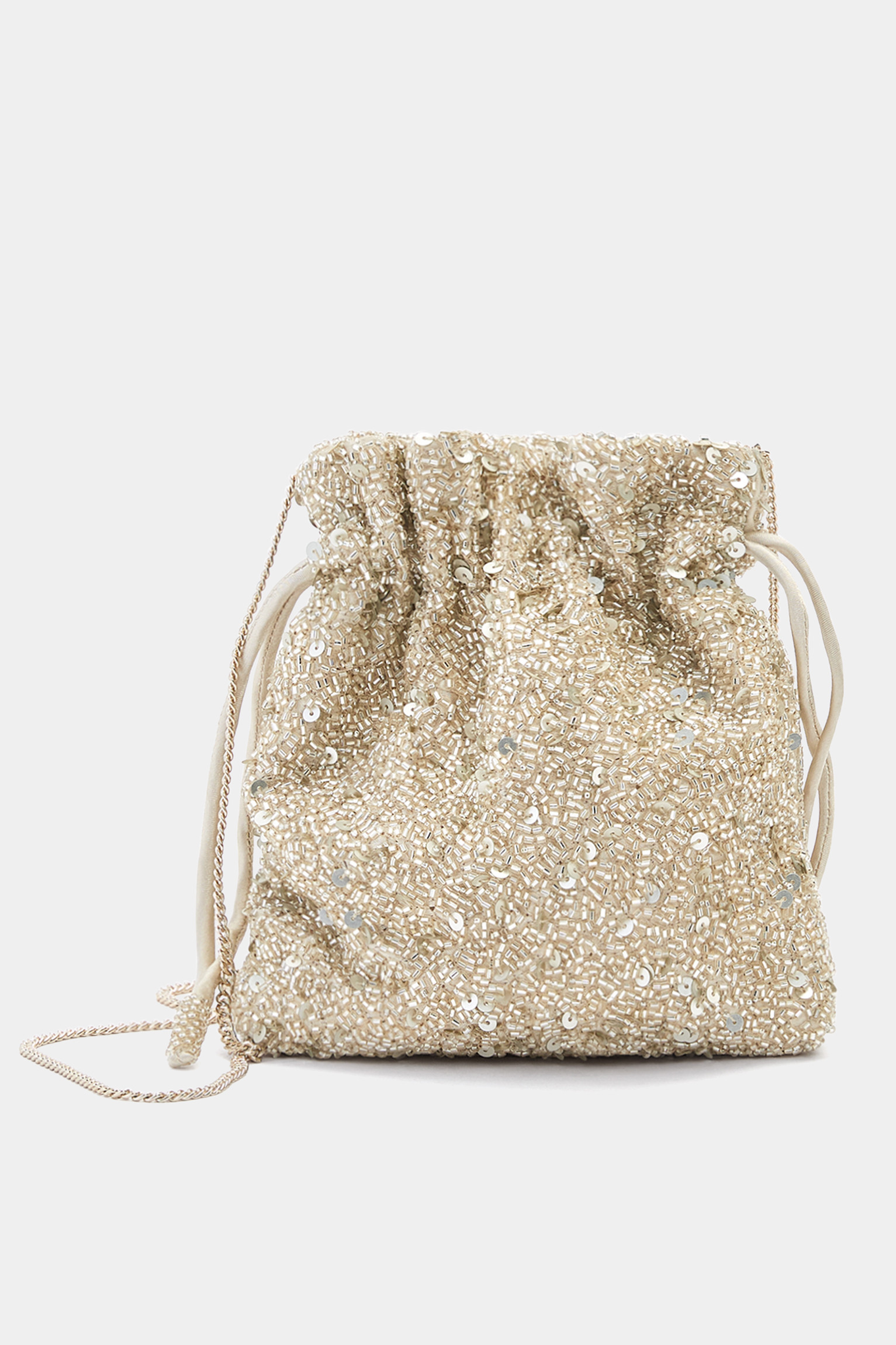 Sequinned bucket bag | PULL and BEAR UK