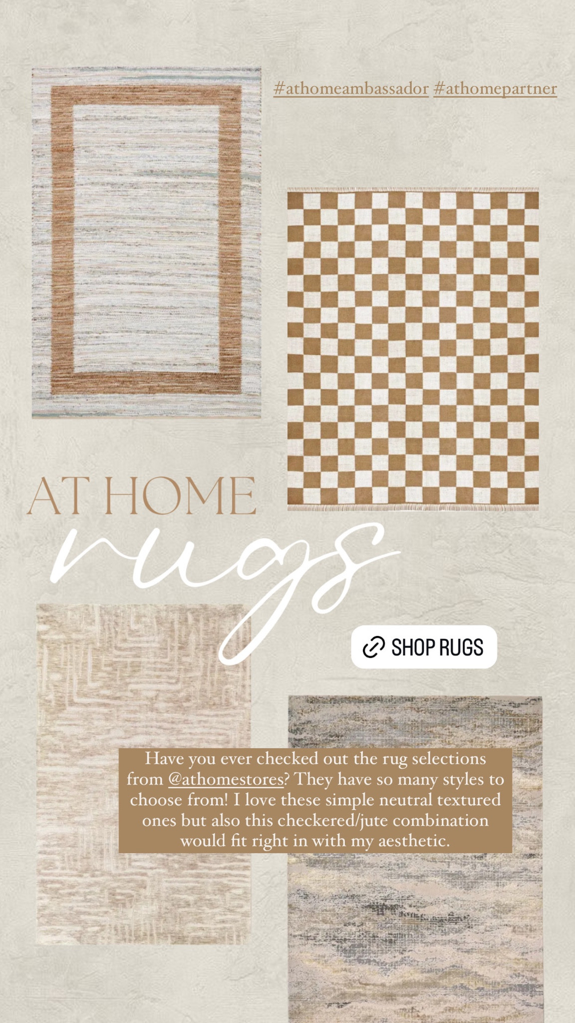 @athomestores rugs! #athomeambassador #athomepartner

#LTKstyletip #LTKhome