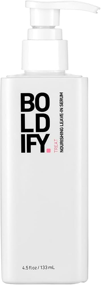 Boldify Leave In Conditioner and Heat Protectant - Hair Serum for Blow Dry and Styling, Nourishin... | Amazon (US)
