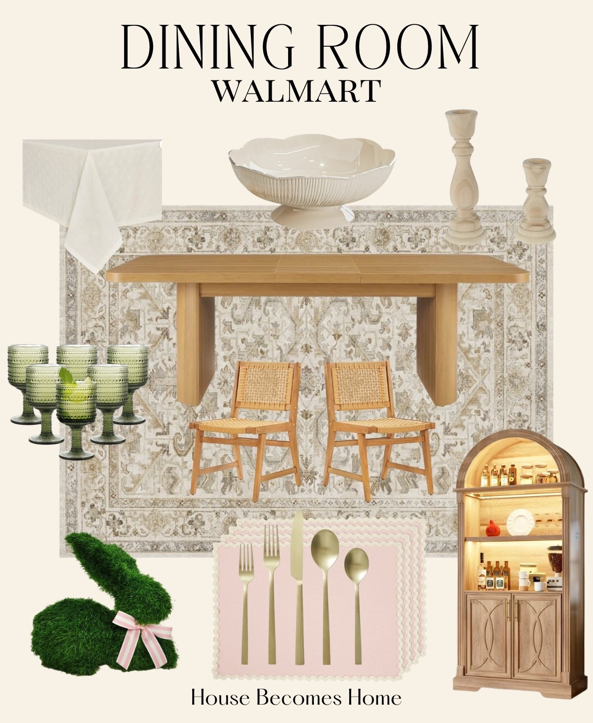 Dining room Walmart 🙌🏻🙌🏻



#LTKHome #LTKspring #LTKSeasonal