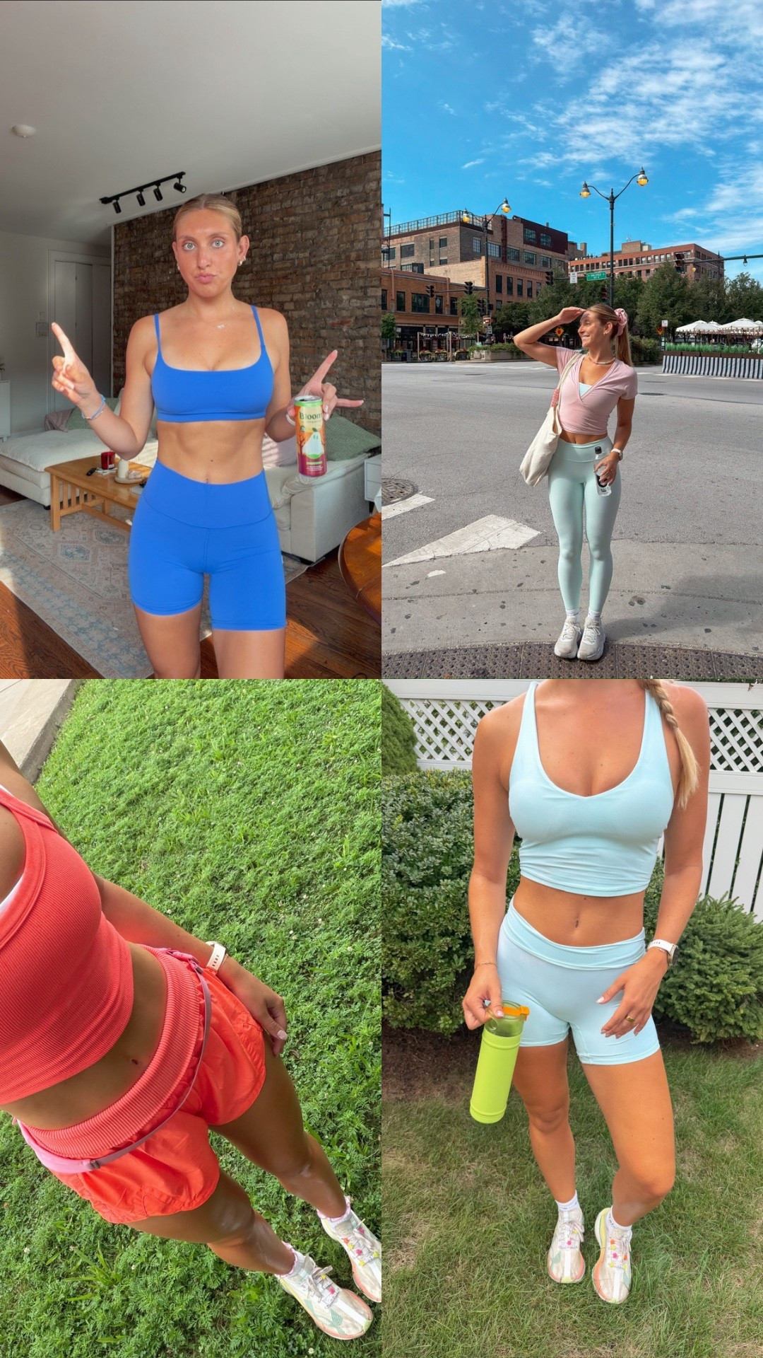 Recent activewear fits!