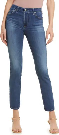 Mari High Waist Slim Straight Leg Jeans | Nordstrom