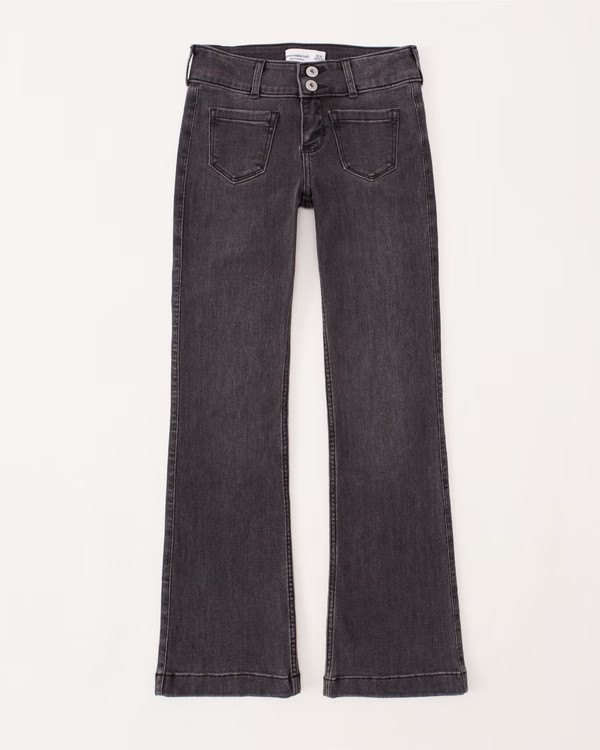 low rise bootcut jeans | Abercrombie & Fitch (US)