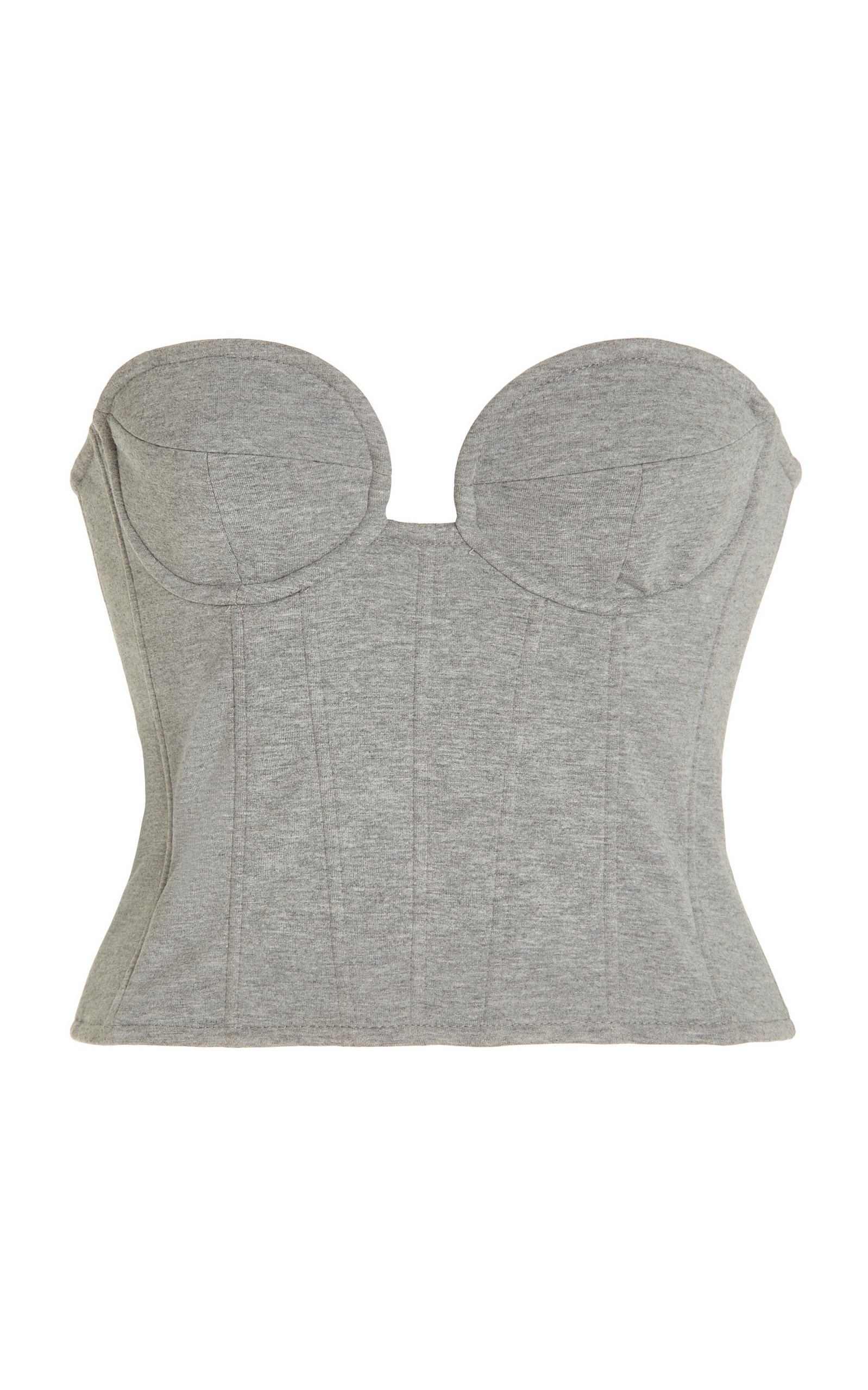 Corseted Cotton Top | Moda Operandi (Global)