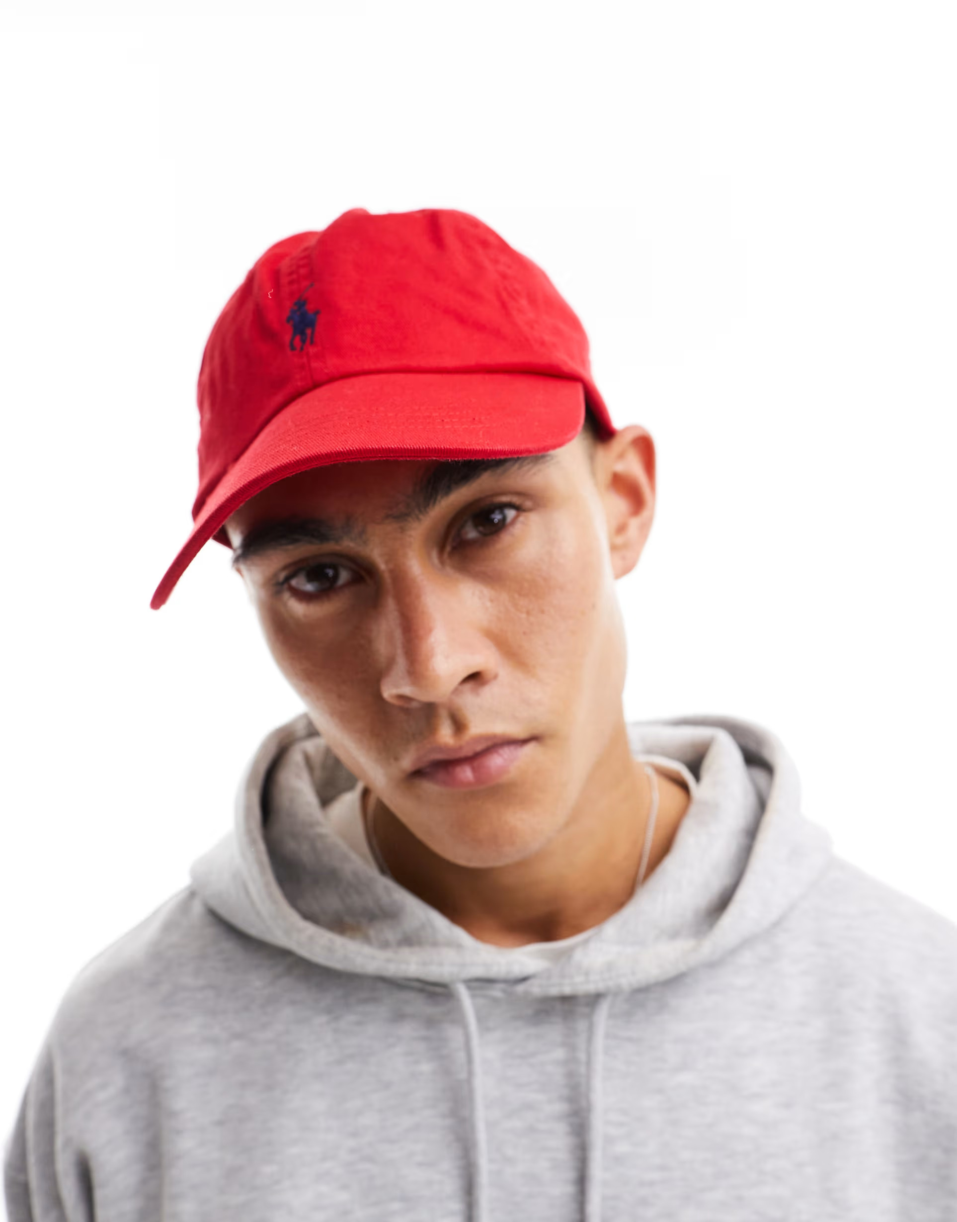 Polo Ralph Lauren icon logo twill baseball cap in red | ASOS | ASOS (Global)