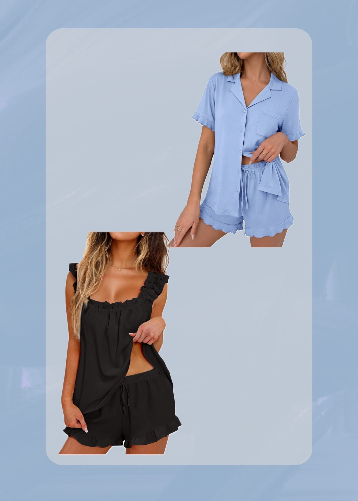 | cute but simple Amazon pajamas | pajama sets | travel pajama sets |

#LTKmomlife #LTKselfcare #LTKTravel