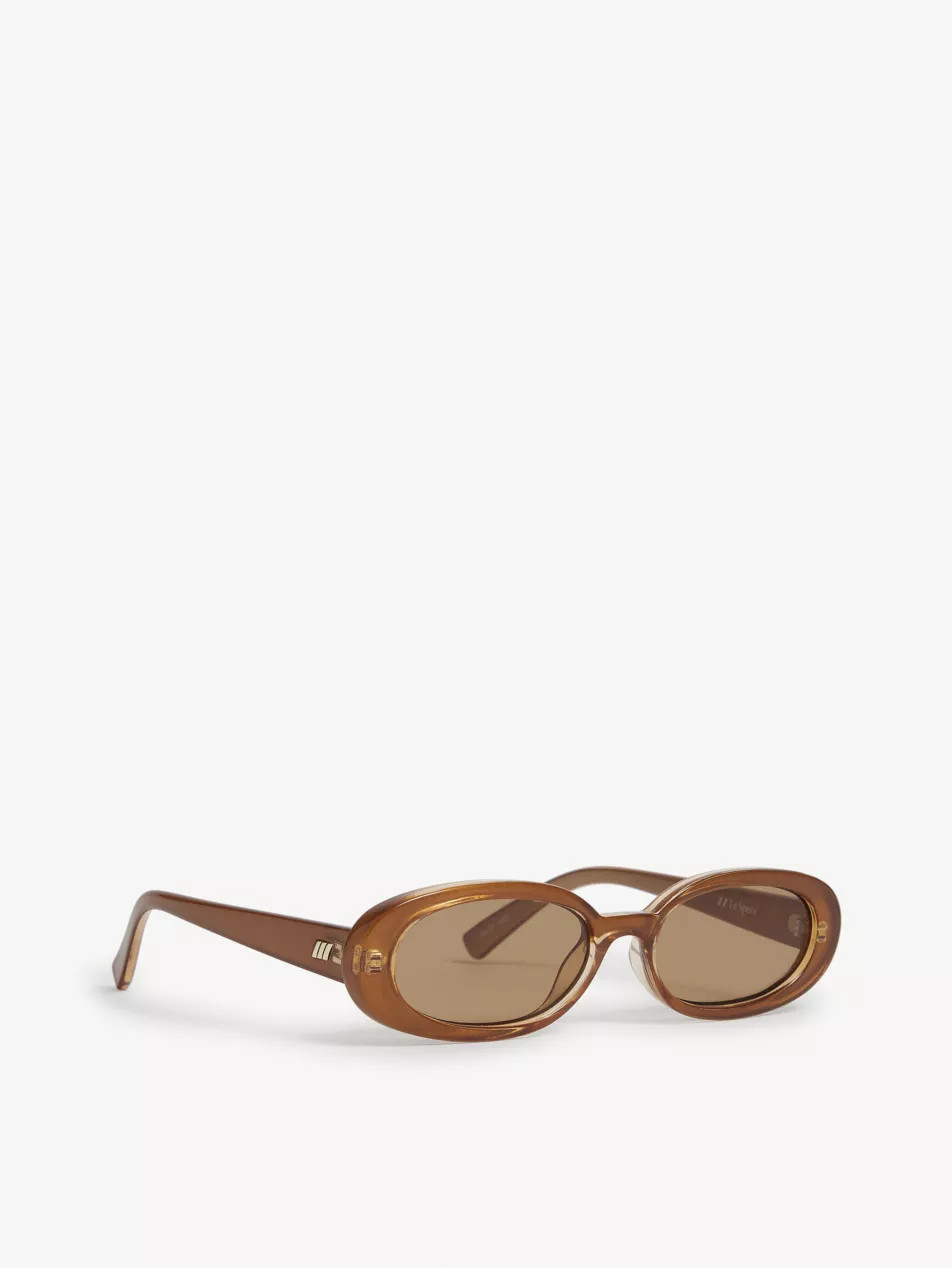 Outta Love oval-frame polycarbonate sunglasses | Selfridges