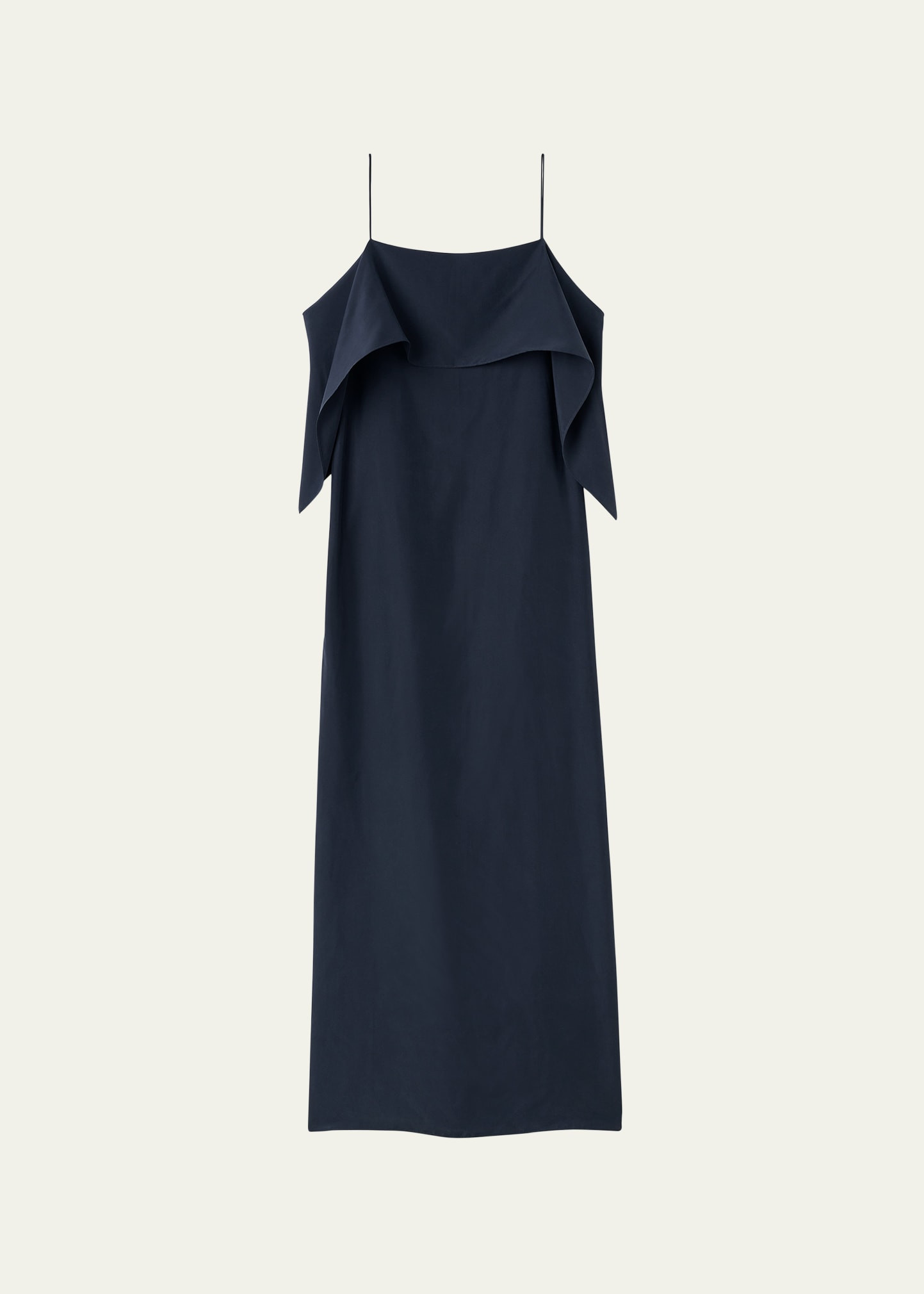 Toteme Draped Silk Cami Dress | Bergdorf Goodman