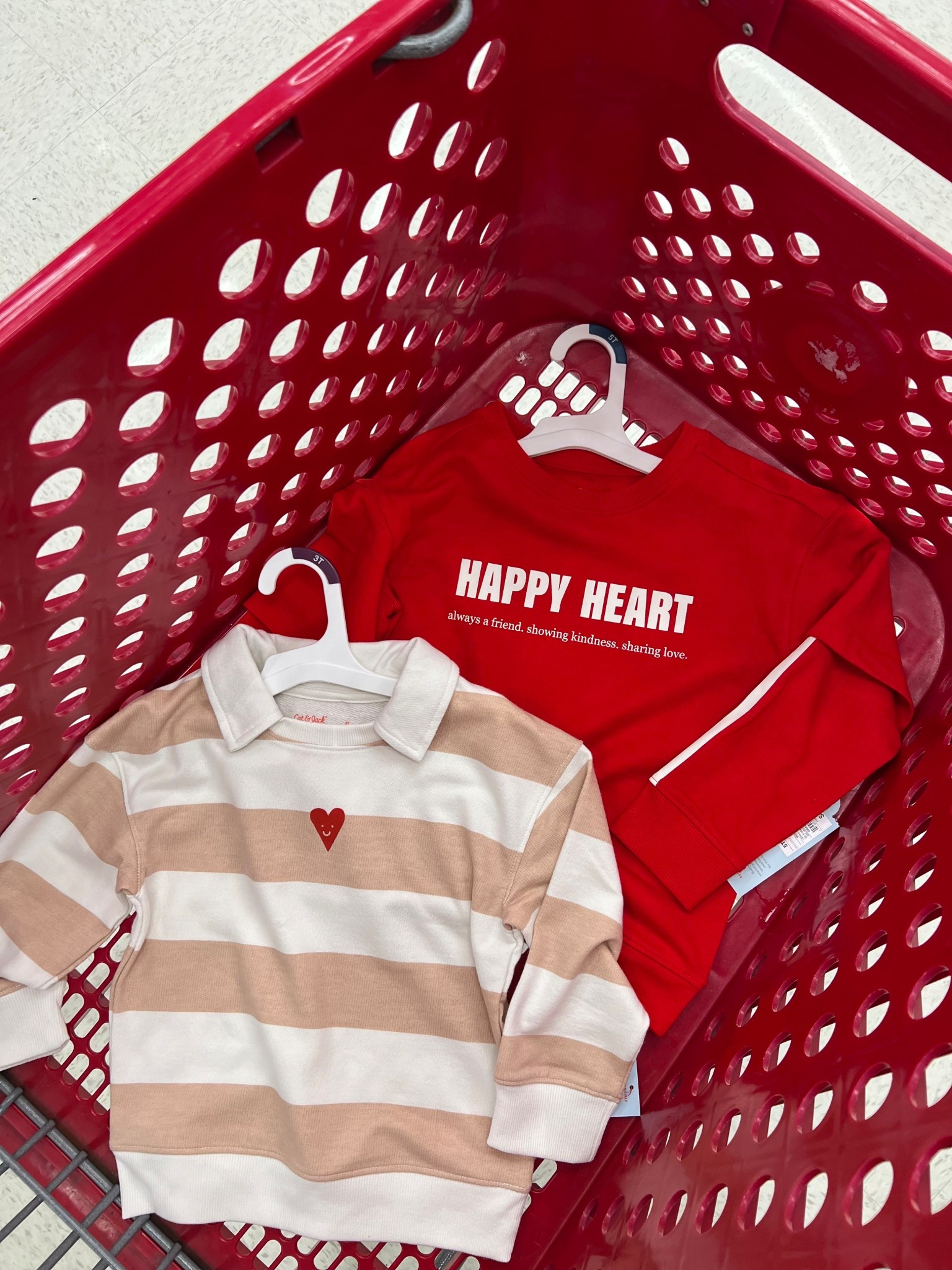 Finally online! Valentine’s Day toddler | kids outfits under $20. Valentine's Day Happy Heart Sweatshirt - Cat &
Jack

#LTKSeasonal #LTKootd #LTKKids
