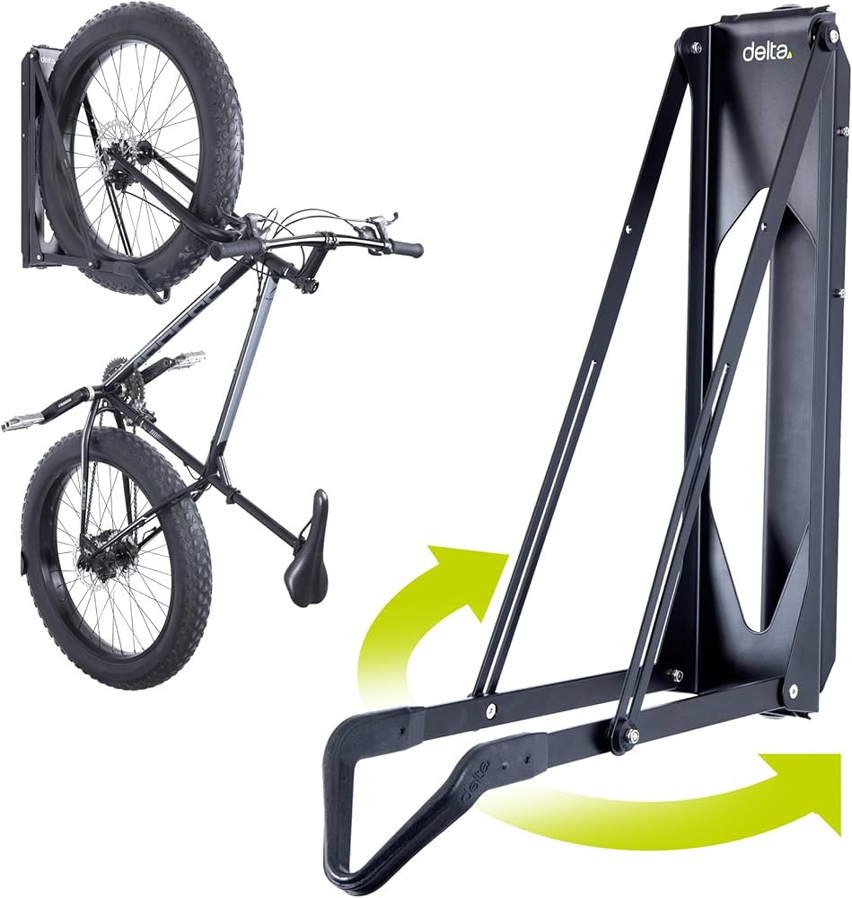 Pivot Bike Storage Rack by Delta Cycle - Bike Rack Garage Wall Mount Swivels to Save Space - No L... | Amazon (US)