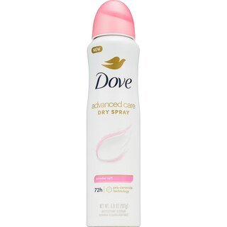 Dove Advanced Care Antiperspirant Deodorant Dry Spray Powder, 3.8 OZ | CVS Health