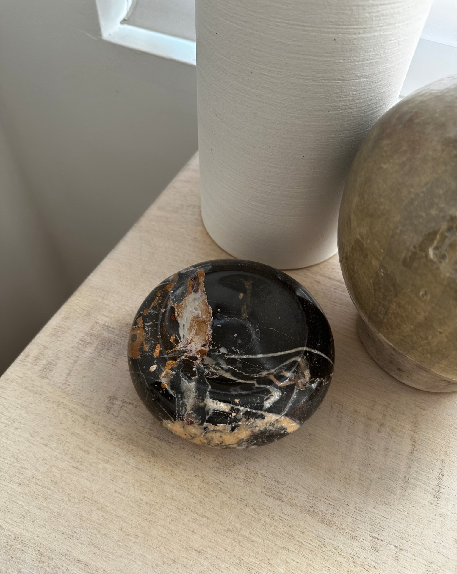 Gift idea for the home decor lover! Handcrafted natural stone. Perfect to set your rings and jewelry 🖤

#LTKGiftGuide #LTKHoliday #LTKCyberWeek