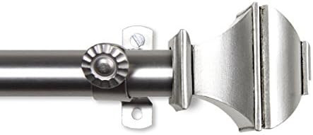Amazon.com: A&F Rod Decor - Phife Curtain Rod 28-48 inch - Satin Nickel: Home & Kitchen | Amazon (US)