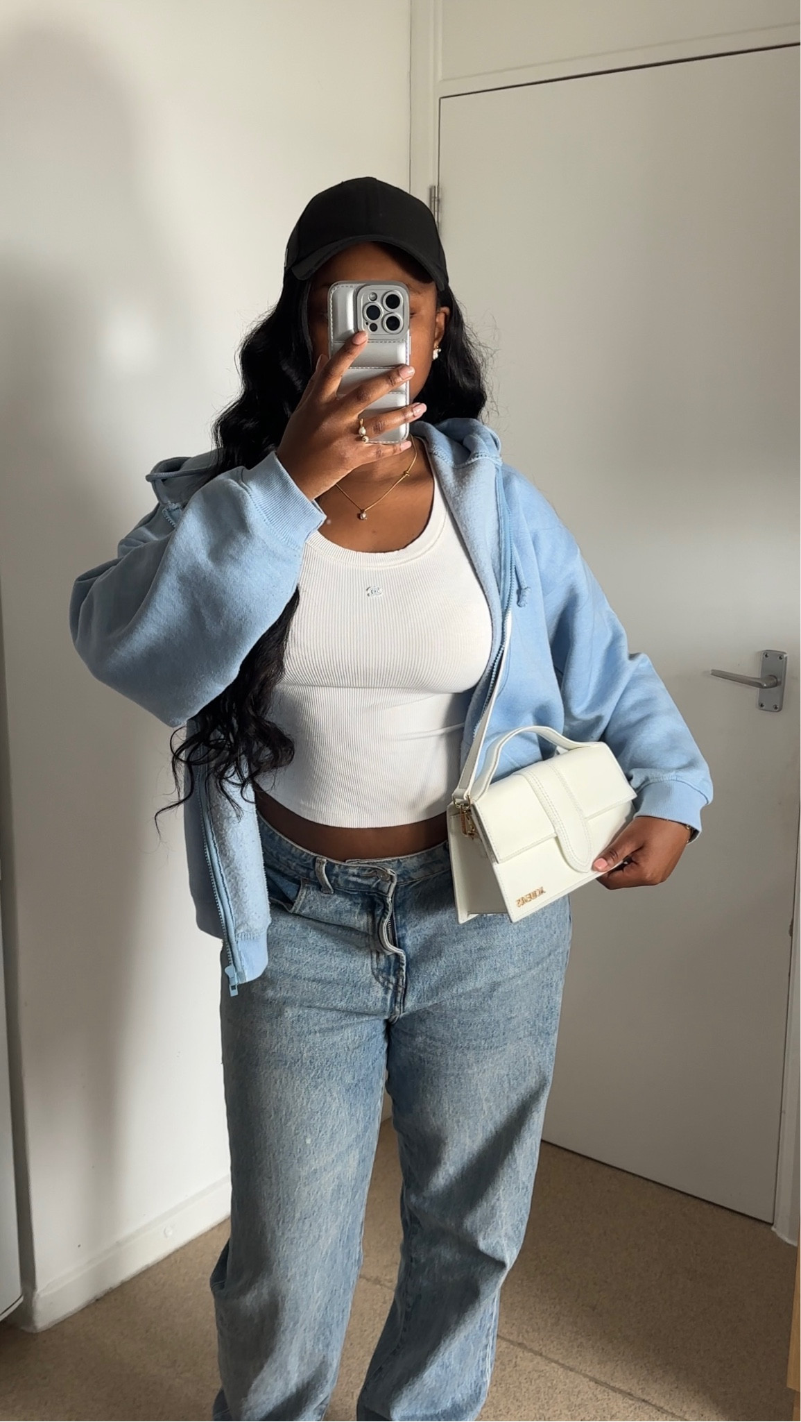 Casual summer outfit 

Blue hoodie, white Chanel tank top, white Jacquemus bag, fall outfits, evening outfit, day to day outfit, casual fall outfit

#LTKFind #LTKitbag #LTKstyletip