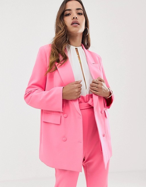 Parallel Lines boyfriend blazer two-piece | ASOS US