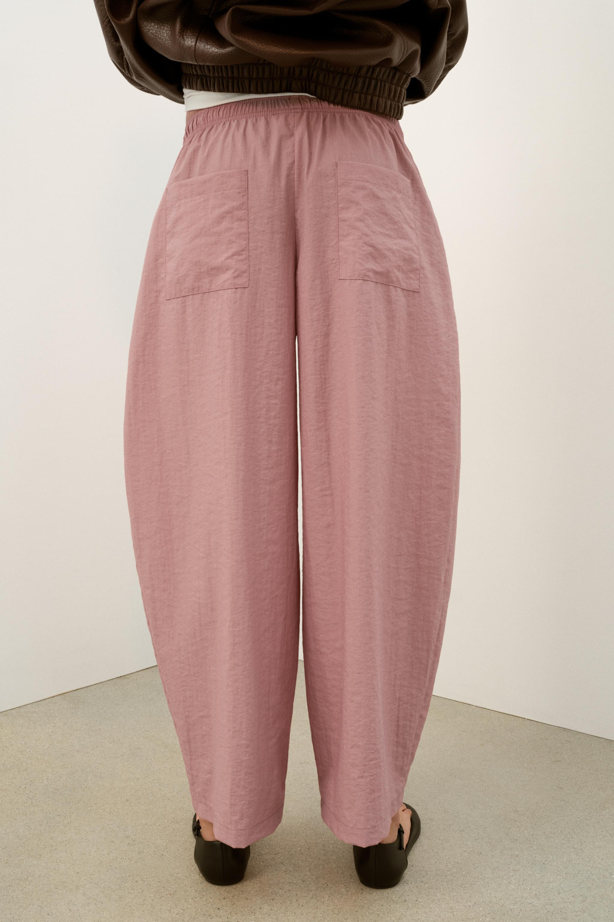 BARREL PANTS WITH ELASTIC WAIST | Zara US