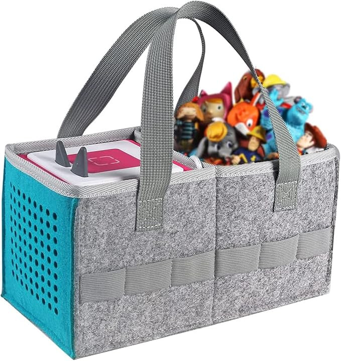 Carry Bag for Toniebox Audio Player Starter Set,Felt Organizer Case for Tonie Starter Set Storage... | Amazon (US)