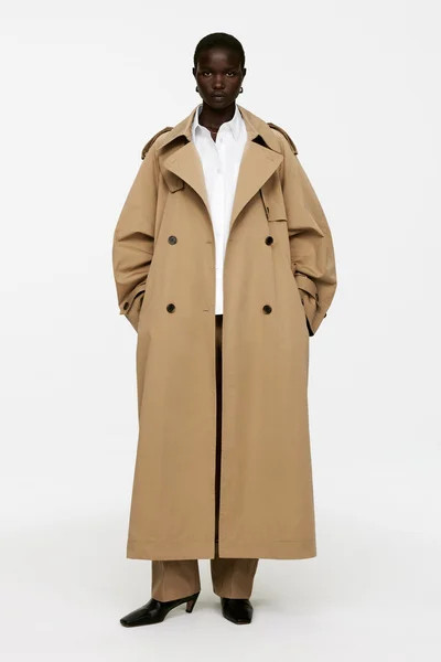 2-in-1-Trenchcoat – Beige – Damen – ARKET DE | Arket EU